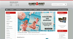 Desktop Screenshot of kamerahuset.com